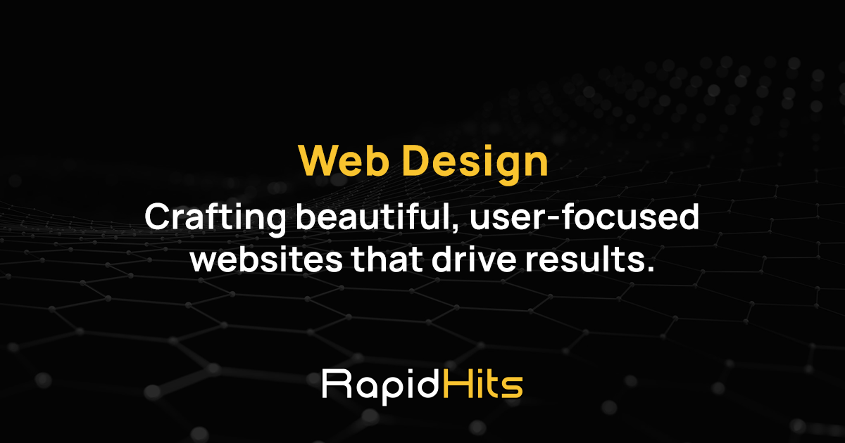 Expert web design services for responsive websites - RapidHits